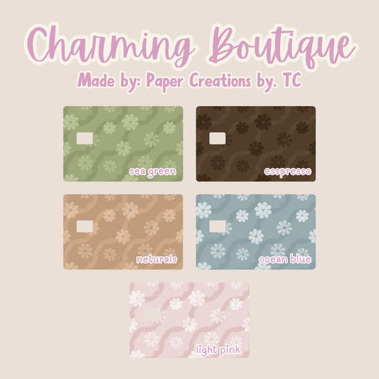 Charming Boutique Card Cover Collaboration