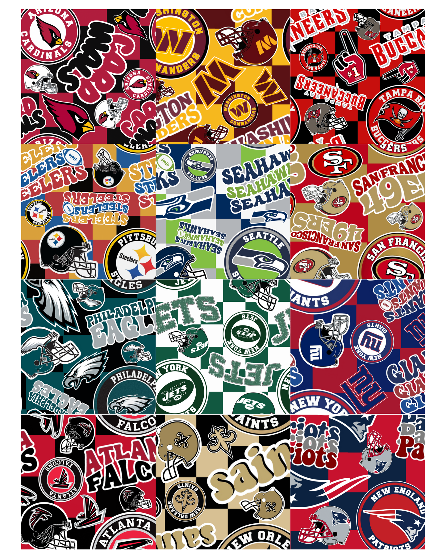 TEAM Card Covers (Checkered Mutual)