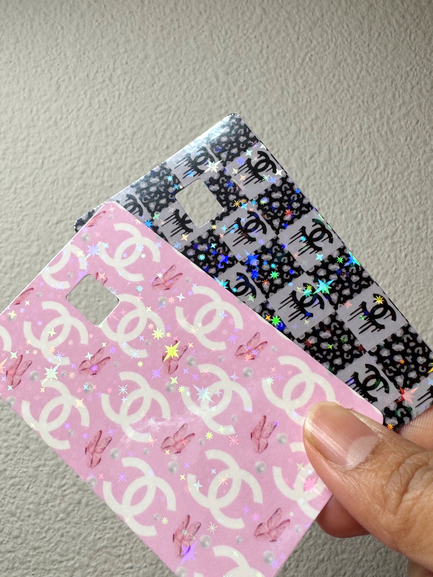 HOLOGRAPHIC Boujie Card Covers