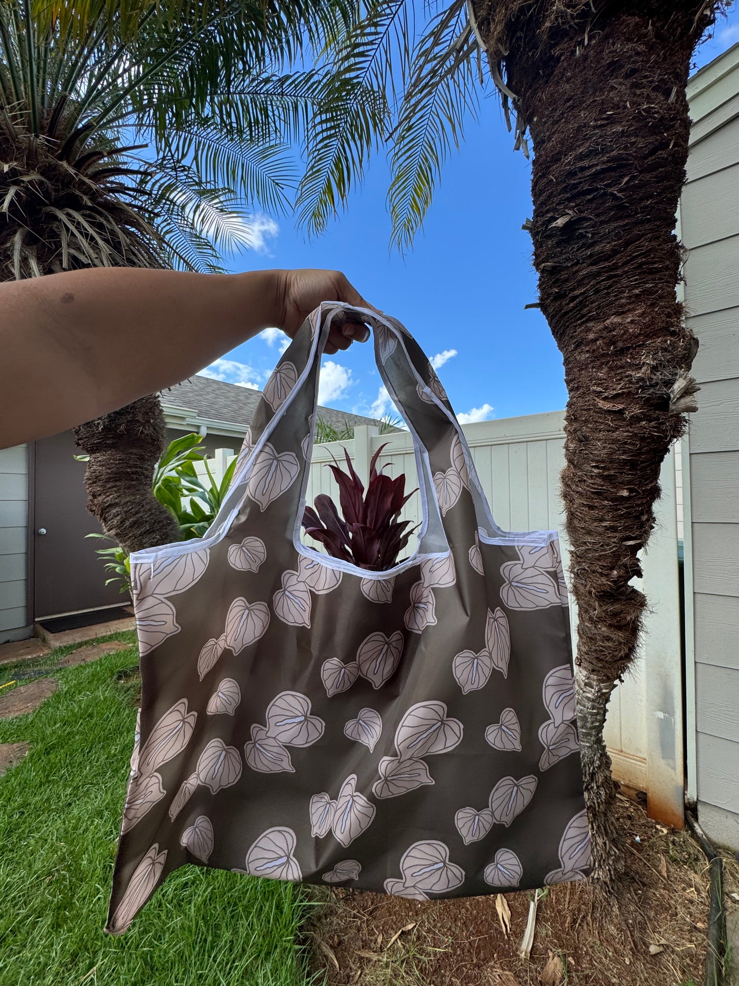 Pretty Anthuriums Reusable Totes