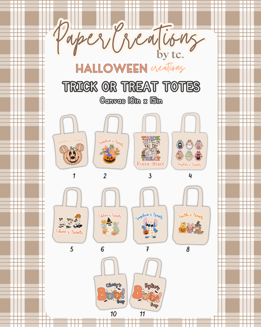 Trick or Treat Tote