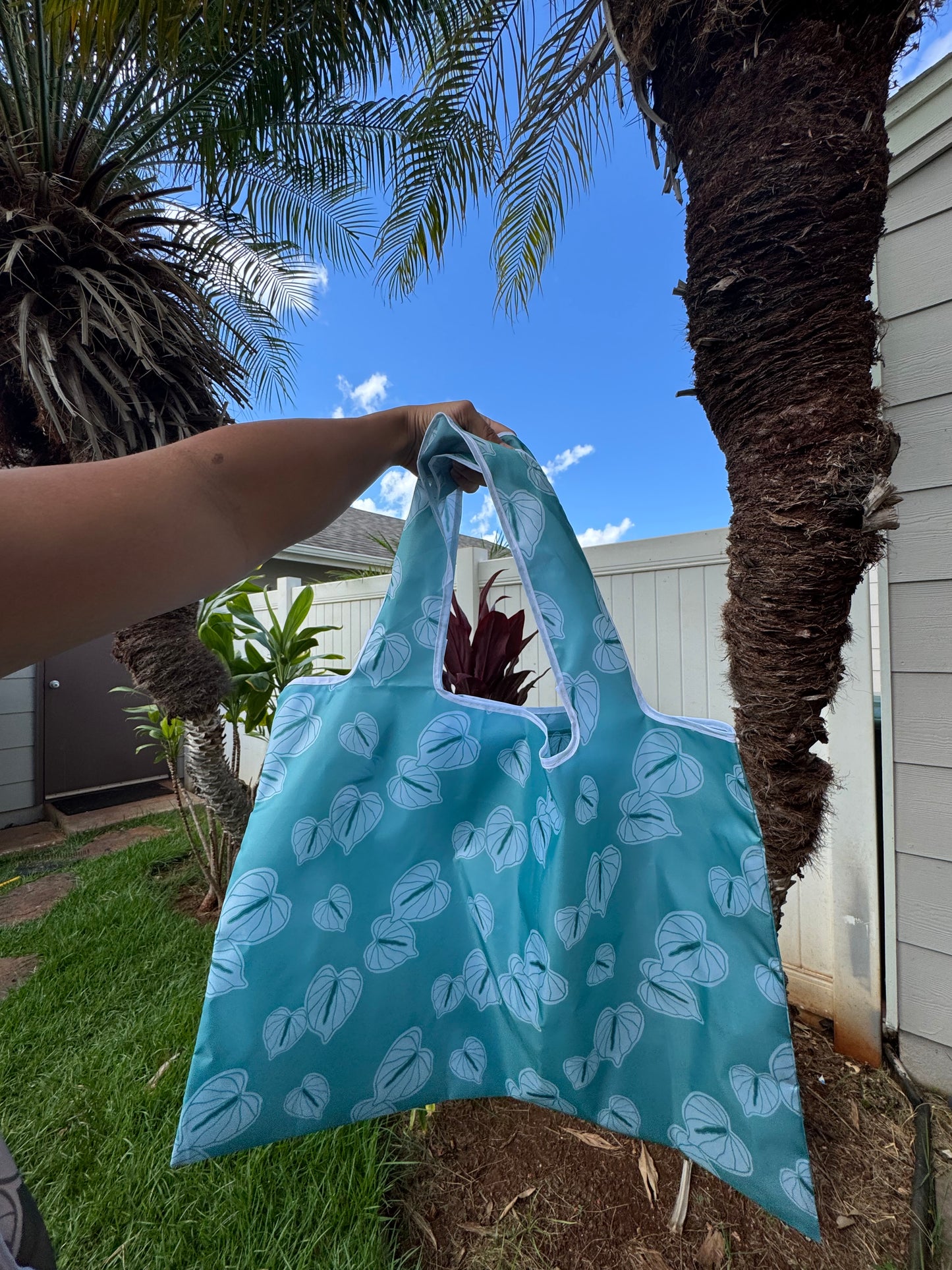 Pretty Anthuriums Reusable Totes