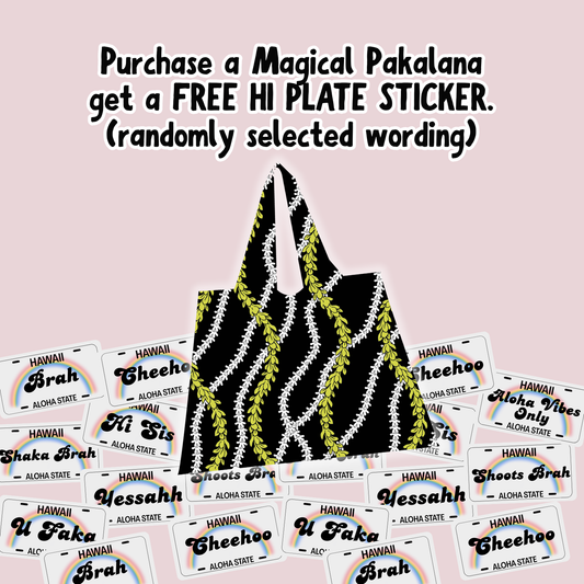 Magical Pakalana w/ FREE RANDOM HI PLATE STICKER