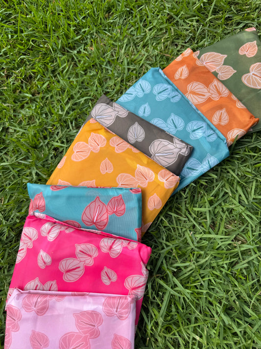 Pretty Anthuriums Reusable Totes