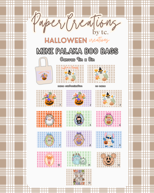 Mini Palaka Boo Bags