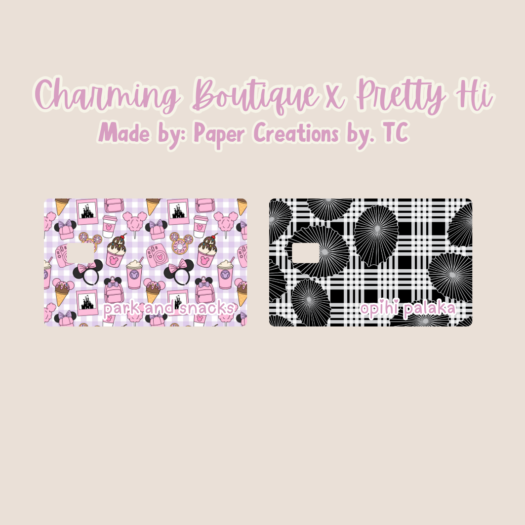 Charming Boutique x Pretty HI Card Cover Collaboration