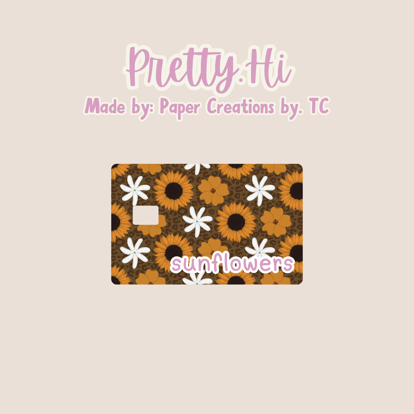 Pretty HI Card Cover Collaboration