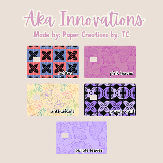 *newest Aka Innovations Hawaii Card Cover Collaboration (Round 2)